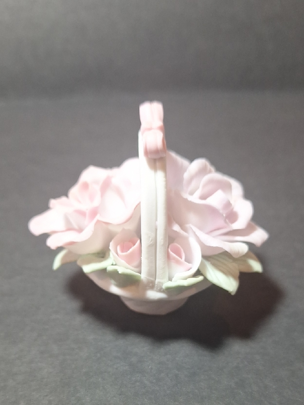 Shiah Yih Capodumonte Mini Basket Bouquet